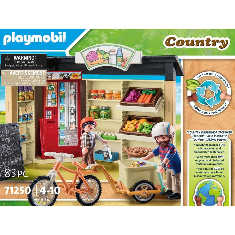 PLAYMOBIL Country 24-uurs Boerderijwinkel 71250 6 PLAYMOBIL Country 24-uurs Boerderijwinkel 71250 - Afbeelding 6