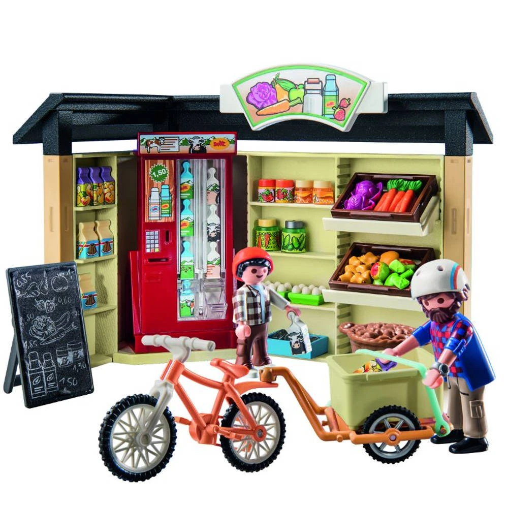 PLAYMOBIL Country 24-uurs Boerderijwinkel 71250 2 PLAYMOBIL Country 24-uurs Boerderijwinkel 71250 - Afbeelding 2