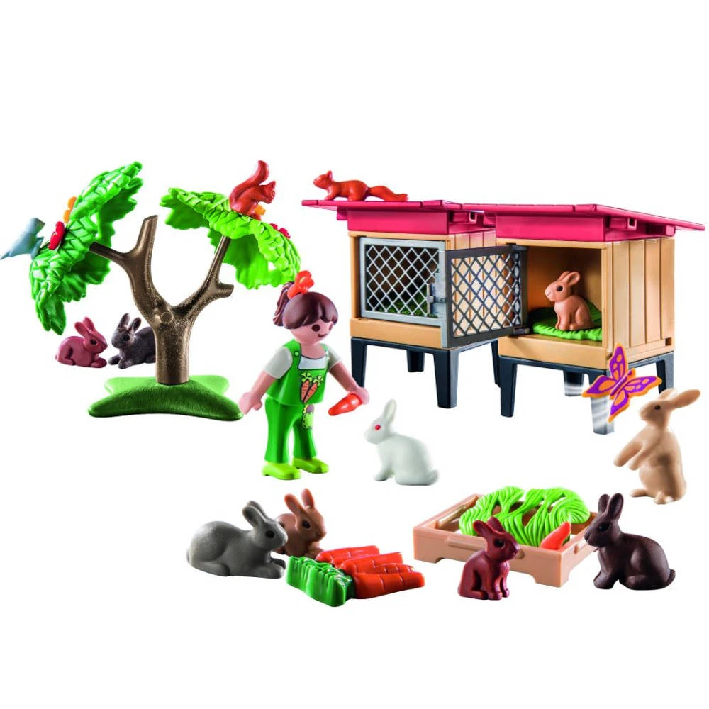 PLAYMOBIL Country Konijnenhok 71252 2 PLAYMOBIL Country Konijnenhok 71252 - Afbeelding 2