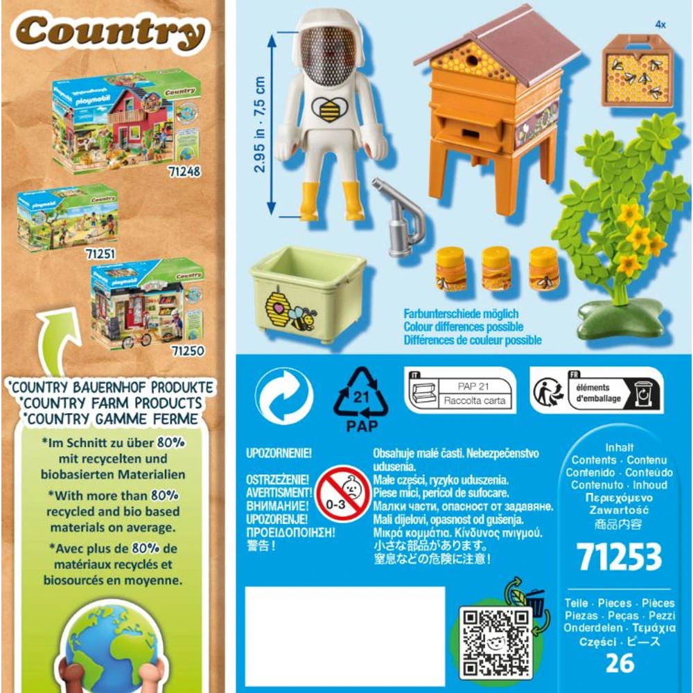 PLAYMOBIL Country Imker 71253 5 PLAYMOBIL Country Imker 71253 - Afbeelding 5