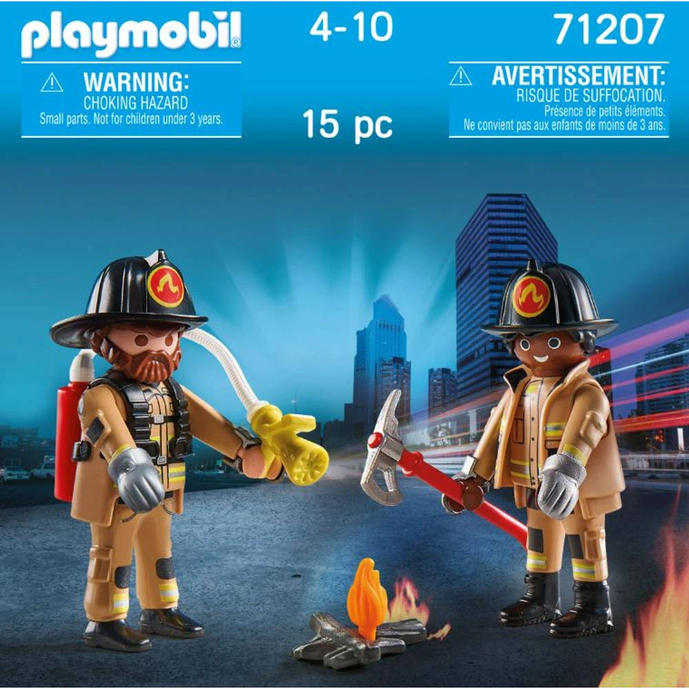 PLAYMOBIL DuoPack Brandweerlieden 71207 6 PLAYMOBIL DuoPack Brandweerlieden 71207 - Afbeelding 6