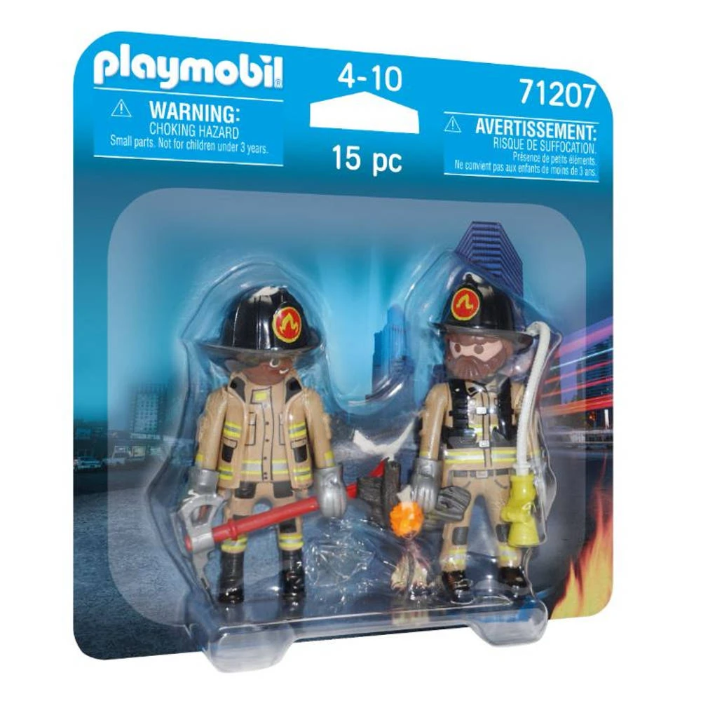 PLAYMOBIL DuoPack Brandweerlieden 71207 3 PLAYMOBIL DuoPack Brandweerlieden 71207 - Afbeelding 3