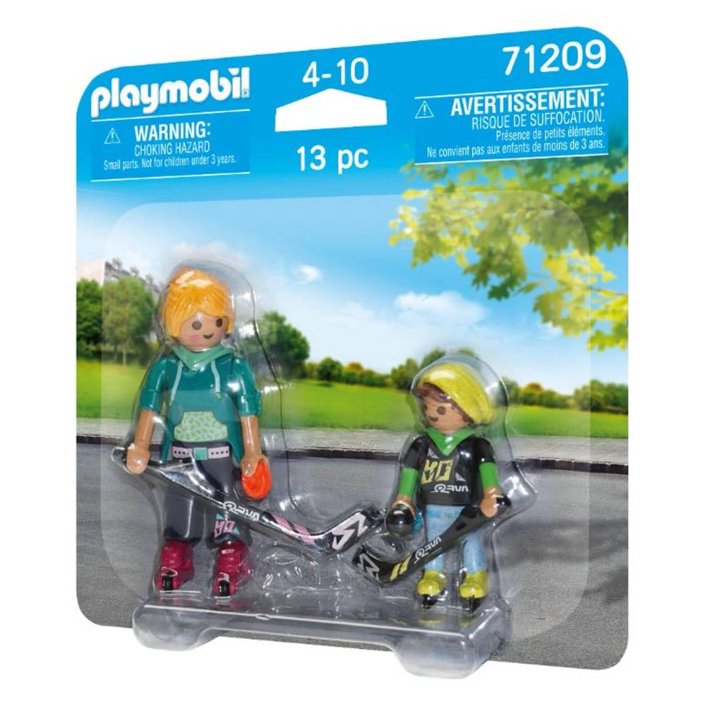 PLAYMOBIL DuoPack Inline-hockey 71209 6 PLAYMOBIL DuoPack Inline-hockey 71209 - Afbeelding 6