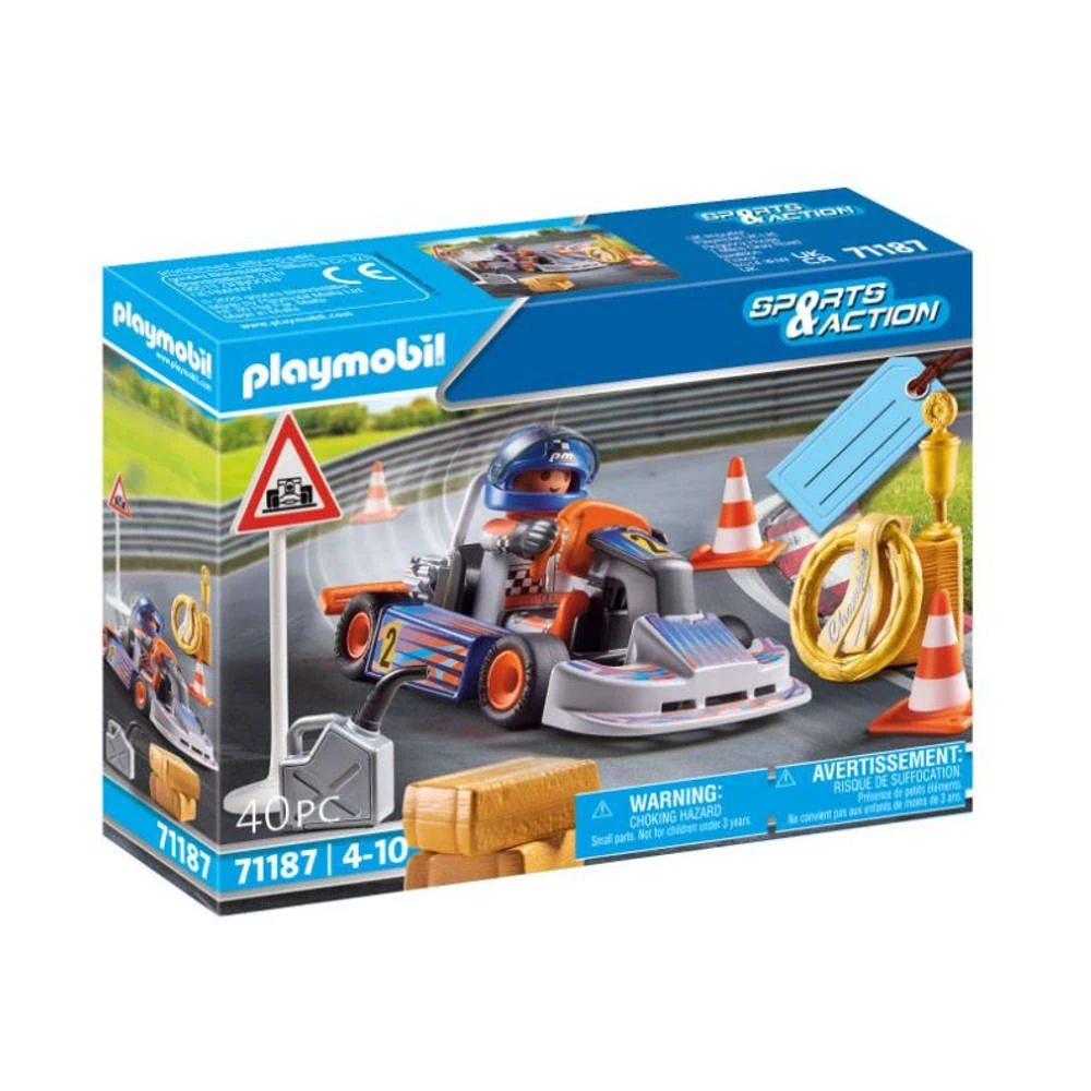 PLAYMOBIL Racekart Cadeauset 71187 3 PLAYMOBIL Racekart Cadeauset 71187 - Afbeelding 3