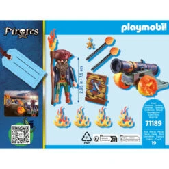 PLAYMOBIL Piraat Met Kanon 71189 -Kinderspeelgoedwinkel 1995245 eb042b3e