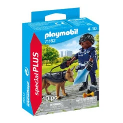 PLAYMOBIL Special Plus Politieagent Met Speurhond 71162