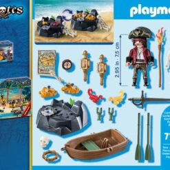 PLAYMOBIL Pirates Starterpack Piraat Met Roeiboot 71254 -Kinderspeelgoedwinkel 1995259 3f62c6c2