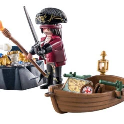 PLAYMOBIL Pirates Starterpack Piraat Met Roeiboot 71254 -Kinderspeelgoedwinkel 1995259 8459fd1e