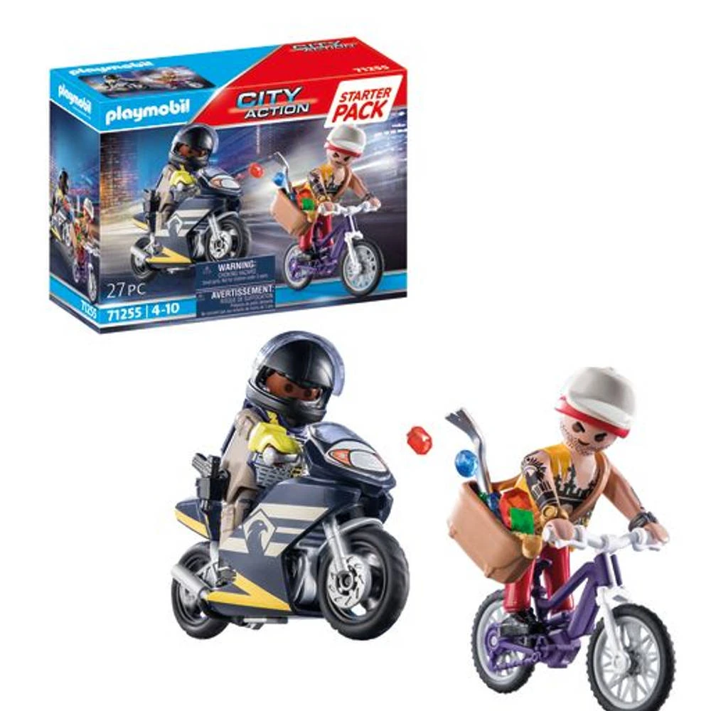 PLAYMOBIL City Action Starterpack Speciale Eenheid En Juwelendief 71255 1 PLAYMOBIL City Action Starterpack Speciale Eenheid En Juwelendief 71255