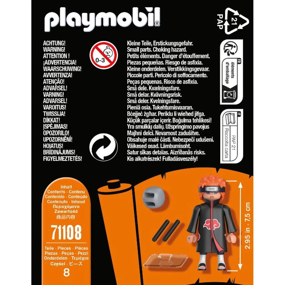 PLAYMOBIL Naruto Shippuden Pain 71108 5 PLAYMOBIL Naruto Shippuden Pain 71108 - Afbeelding 5