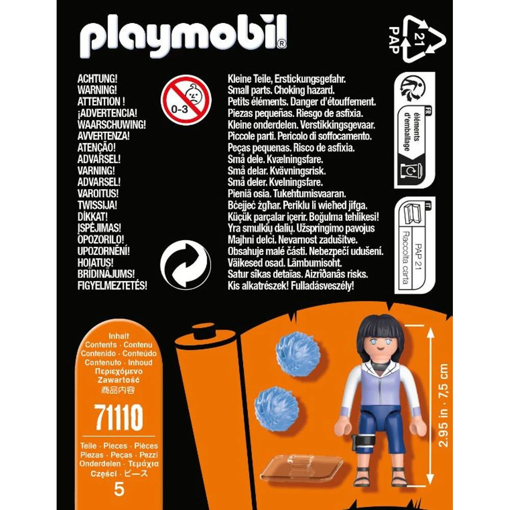 PLAYMOBIL Naruto Shippuden Hinata 71110 5 PLAYMOBIL Naruto Shippuden Hinata 71110 - Afbeelding 5