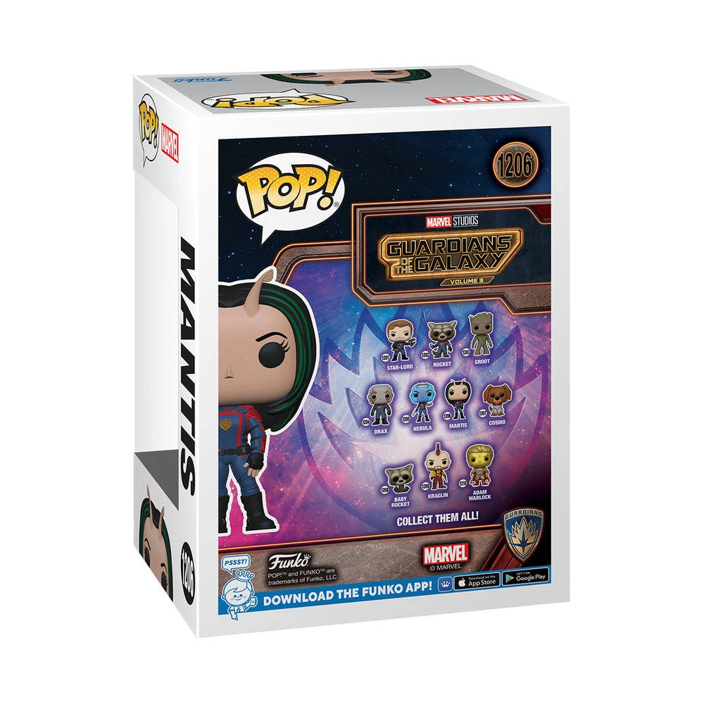 Funko Pop! Figuur Marvel Guardians Of The Galaxy Volume 3 Mantis 3 Funko Pop! Figuur Marvel Guardians Of The Galaxy Volume 3 Mantis - Afbeelding 3
