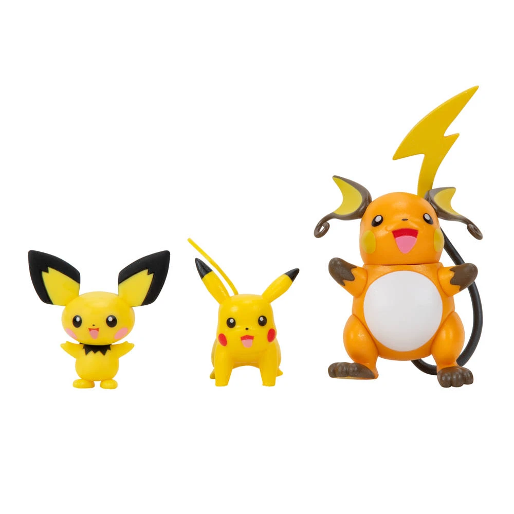 No Brand Pokémon Evolution Set Pikachu 2 No Brand Pokémon Evolution Set Pikachu - Afbeelding 2
