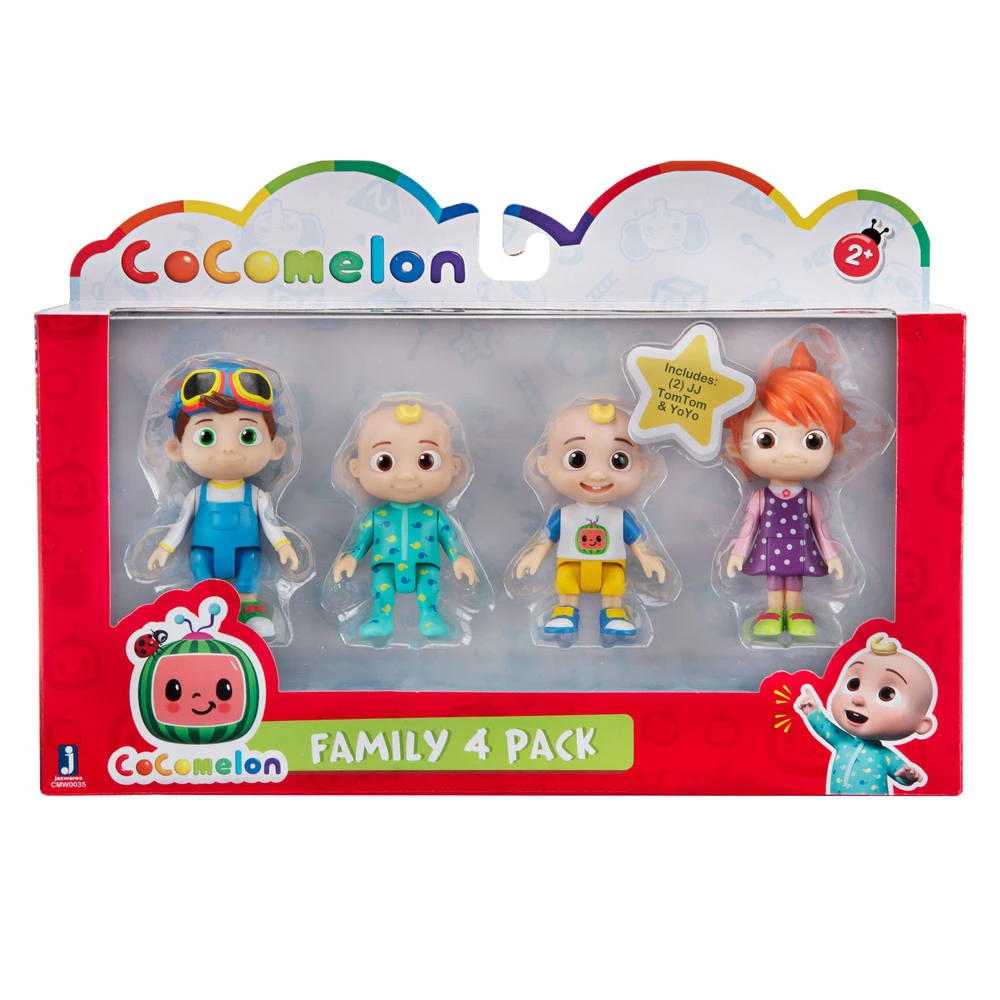 No Brand CoComelon Familieset Met 4 Figuren 1 No Brand CoComelon Familieset Met 4 Figuren