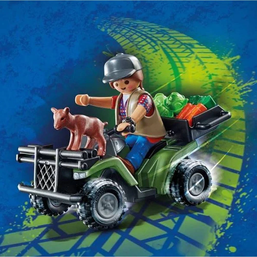 PLAYMOBIL Boerderij Quad 71041 2 PLAYMOBIL Boerderij Quad 71041 - Afbeelding 2