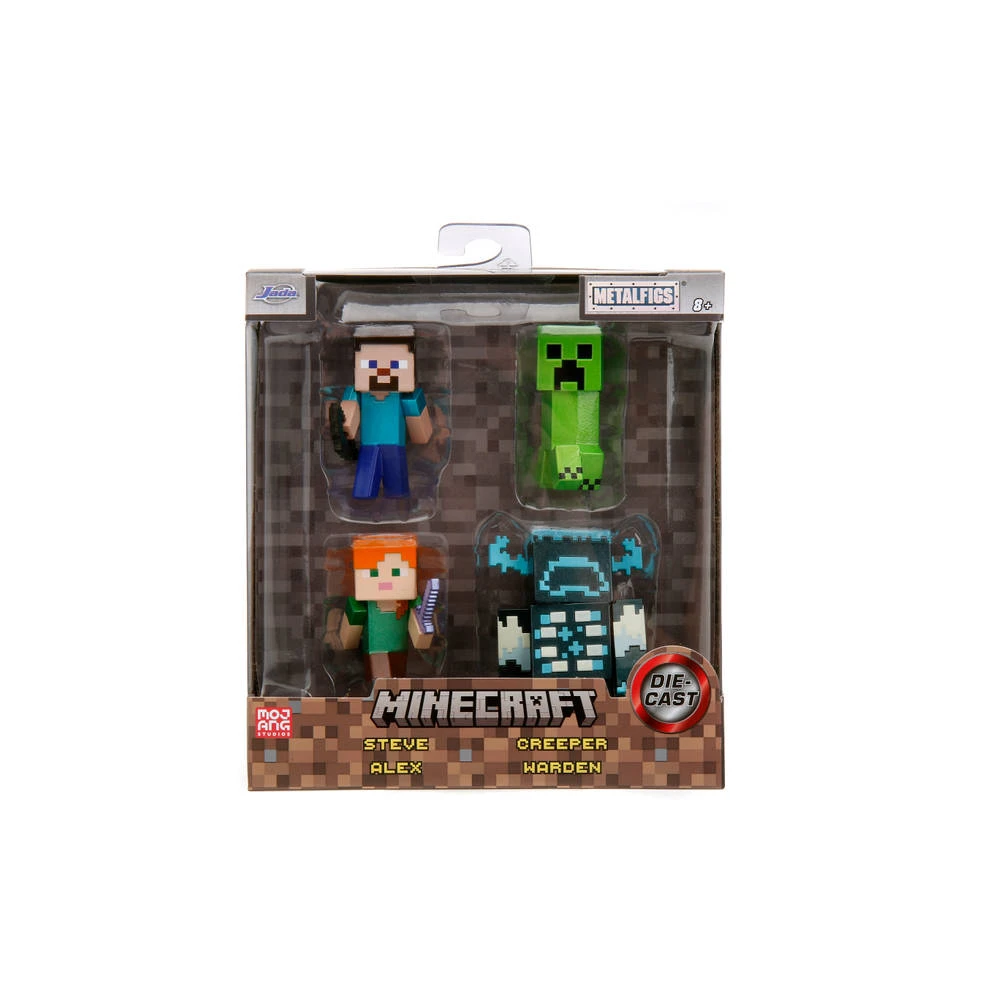 No Brand Minecraft Verzamelfiguren Set 4-delig 1 No Brand Minecraft Verzamelfiguren Set 4-delig