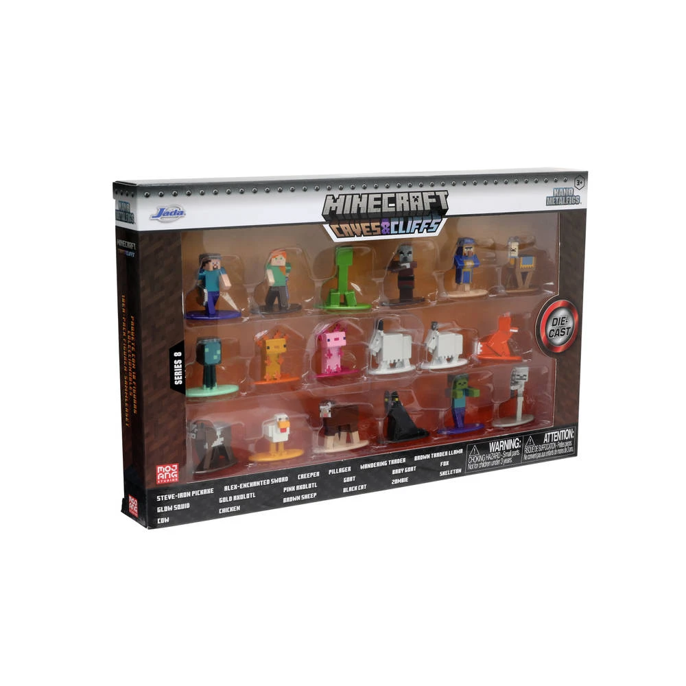 No Brand Minecraft Wave 8 Verzamelfiguren Set 18-delig 1 No Brand Minecraft Wave 8 Verzamelfiguren Set 18-delig
