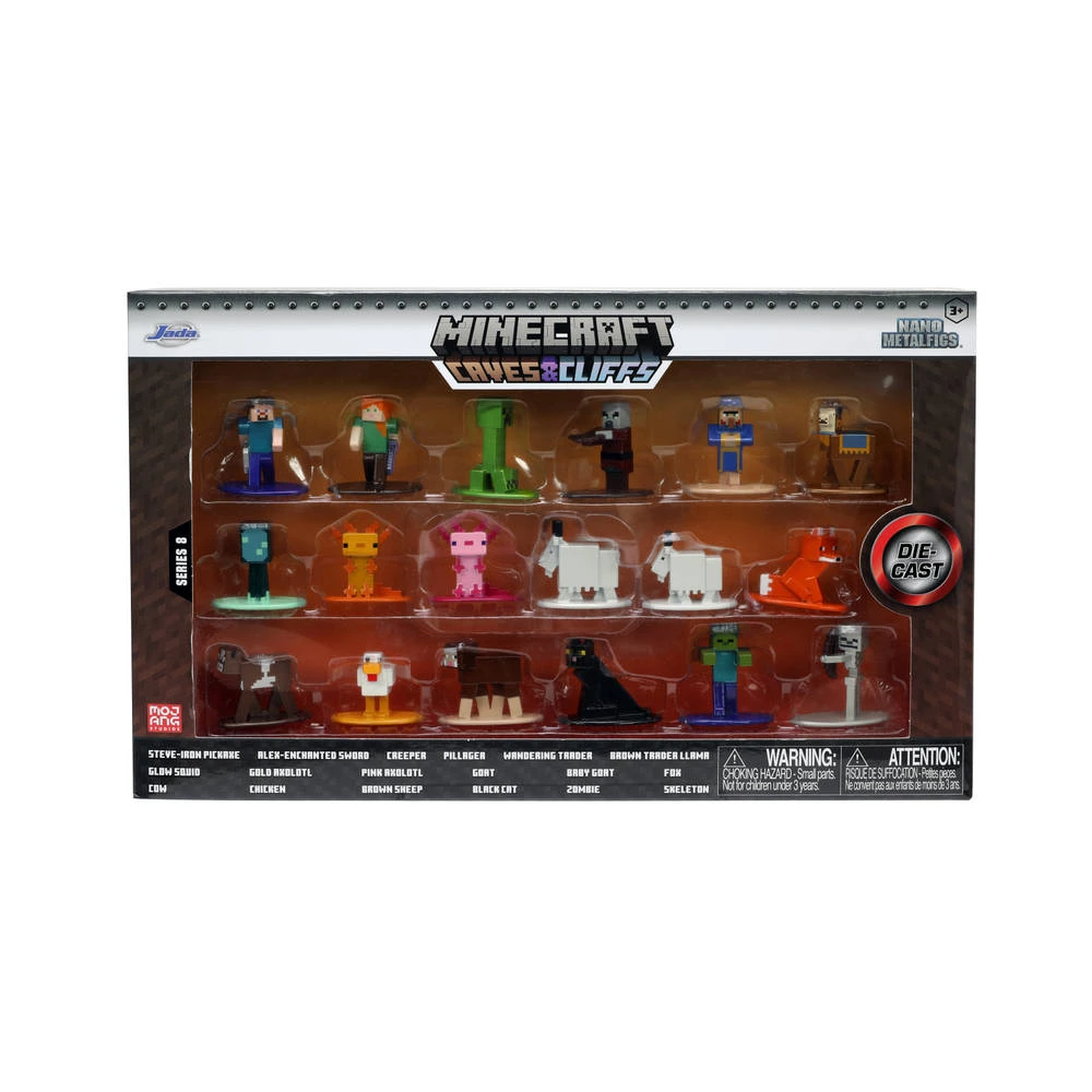 No Brand Minecraft Wave 8 Verzamelfiguren Set 18-delig 5 No Brand Minecraft Wave 8 Verzamelfiguren Set 18-delig - Afbeelding 5