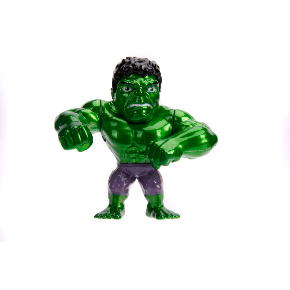 No Brand Jada Marvel Hulk Figuur - 10 Cm 2 No Brand Jada Marvel Hulk Figuur - 10 Cm - Afbeelding 2
