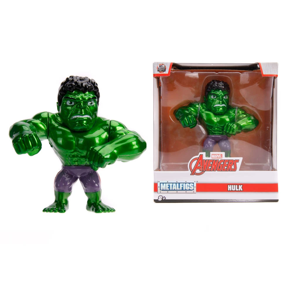 No Brand Jada Marvel Hulk Figuur - 10 Cm 1 No Brand Jada Marvel Hulk Figuur - 10 Cm
