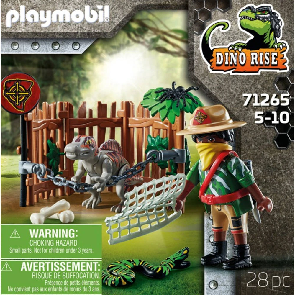 PLAYMOBIL Dino Rise Spinosaurus Baby 71265 4 PLAYMOBIL Dino Rise Spinosaurus Baby 71265 - Afbeelding 4